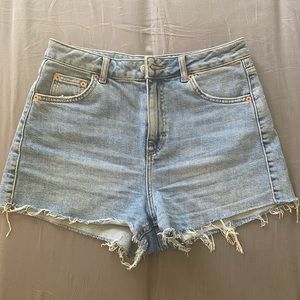 Topshop Denim Mom Shorts - SZ 6